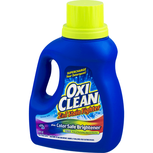slide 3 of 8, Oxi-Clean Oxiclean 2In1 Stain Fighter With Color Safe Brightener, 42 oz