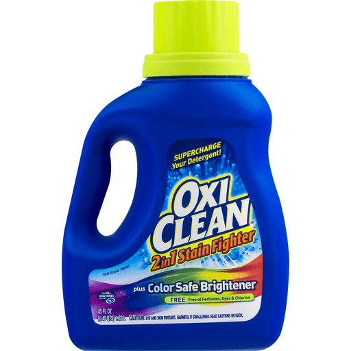 slide 4 of 8, Oxi-Clean Oxiclean 2In1 Stain Fighter With Color Safe Brightener, 42 oz