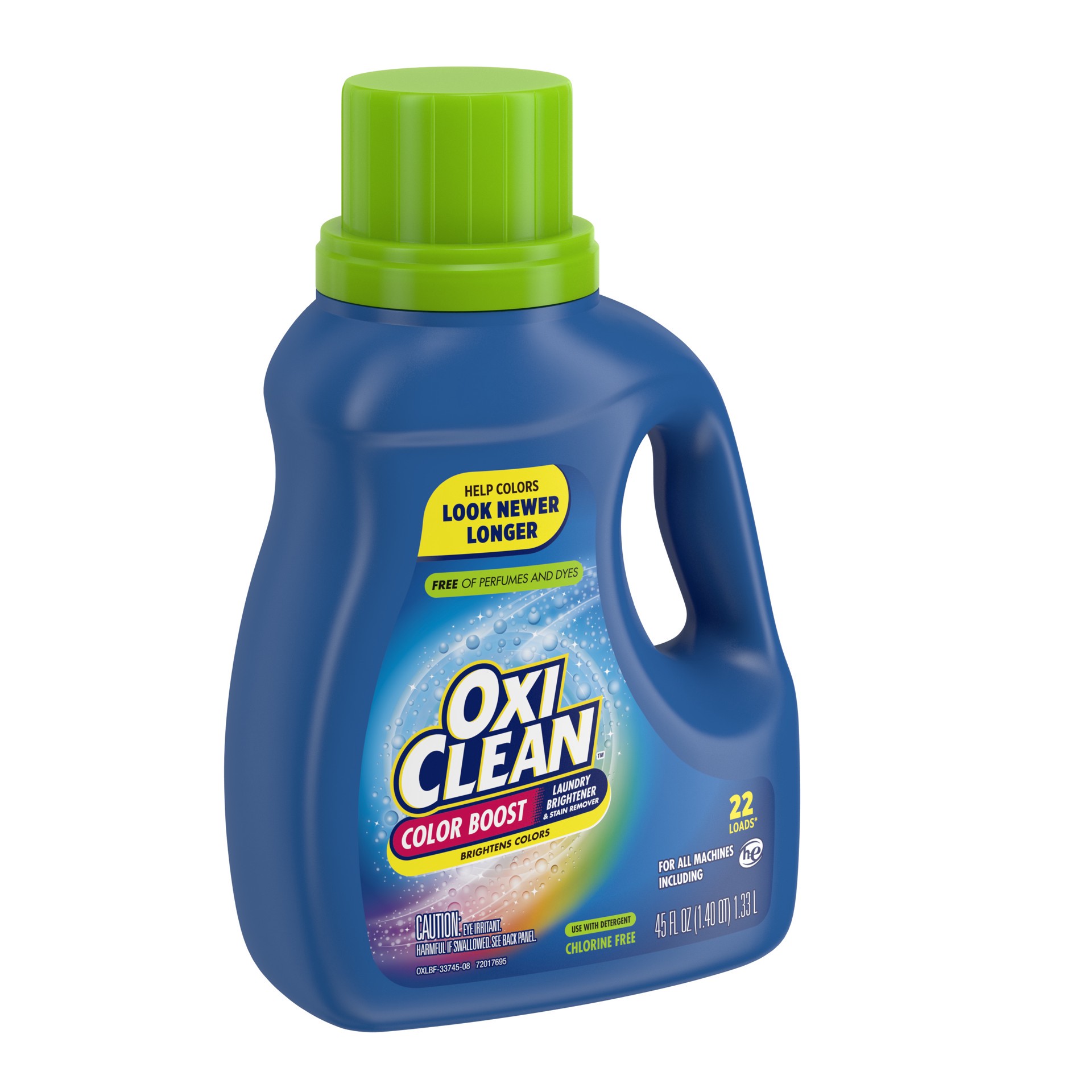 slide 3 of 5, Oxi-Clean Color Boost Color Brightener plus Stain Remover Liquid FREE 45oz, 45 fl oz