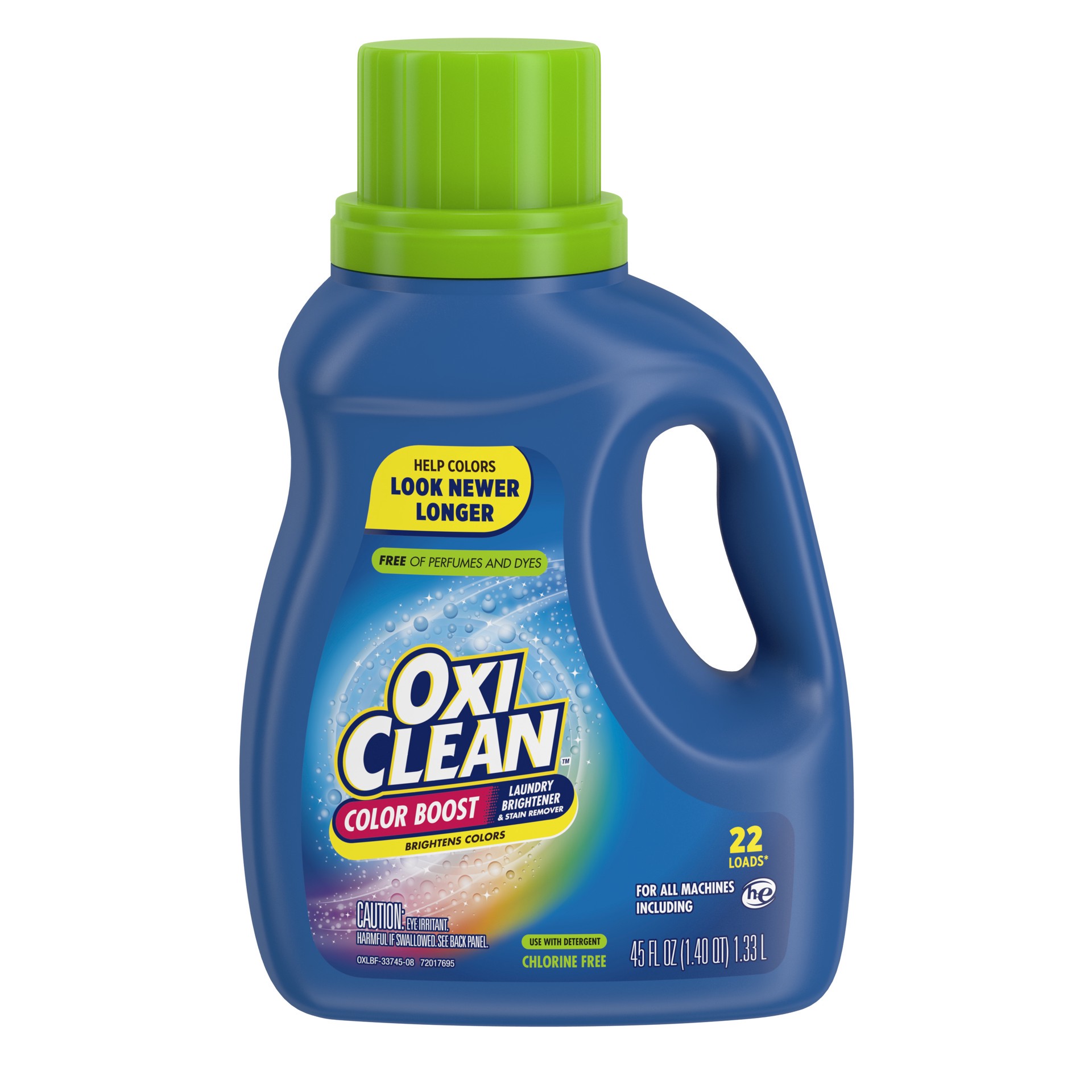 slide 1 of 5, Oxi-Clean Color Boost Color Brightener plus Stain Remover Liquid FREE 45oz, 45 fl oz