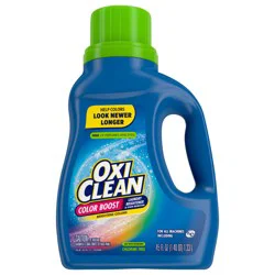 Oxi-Clean Color Boost Laundry Brightener and Stain Remover Liquid Free, 45 fl oz