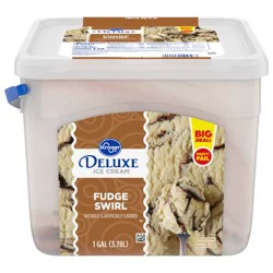 Kroger Deluxe Fudge Swirl Ice Cream