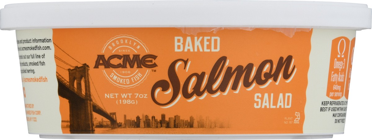 slide 6 of 9, Acme Seafood Salad Baked Salmon - 7 Oz, 7 oz