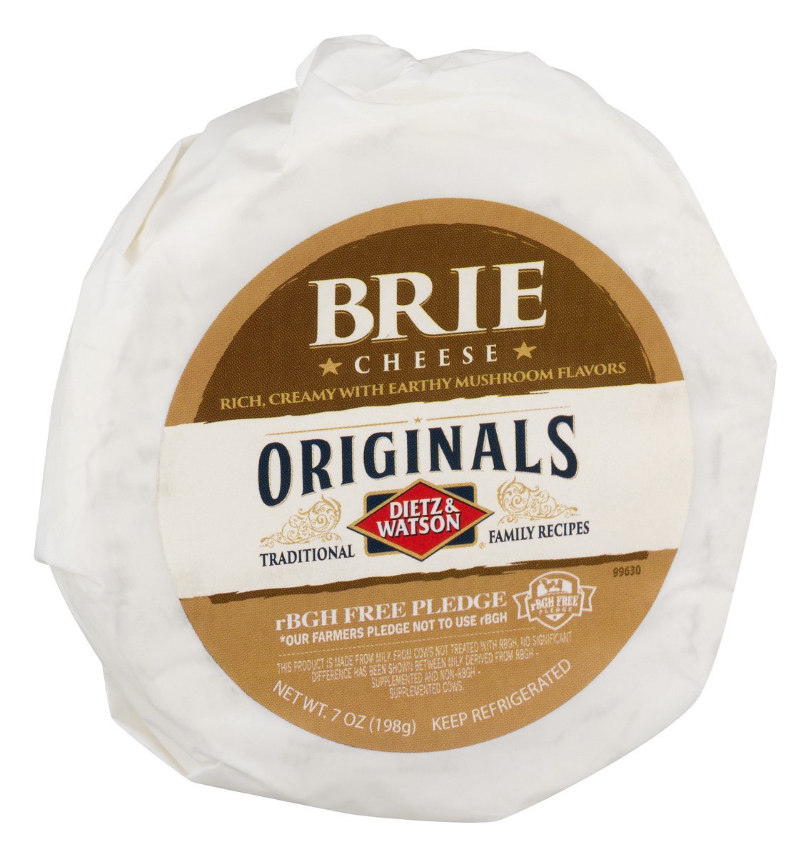 slide 9 of 11, Dietz & Watson Brie Cheese Rounds, 7 oz