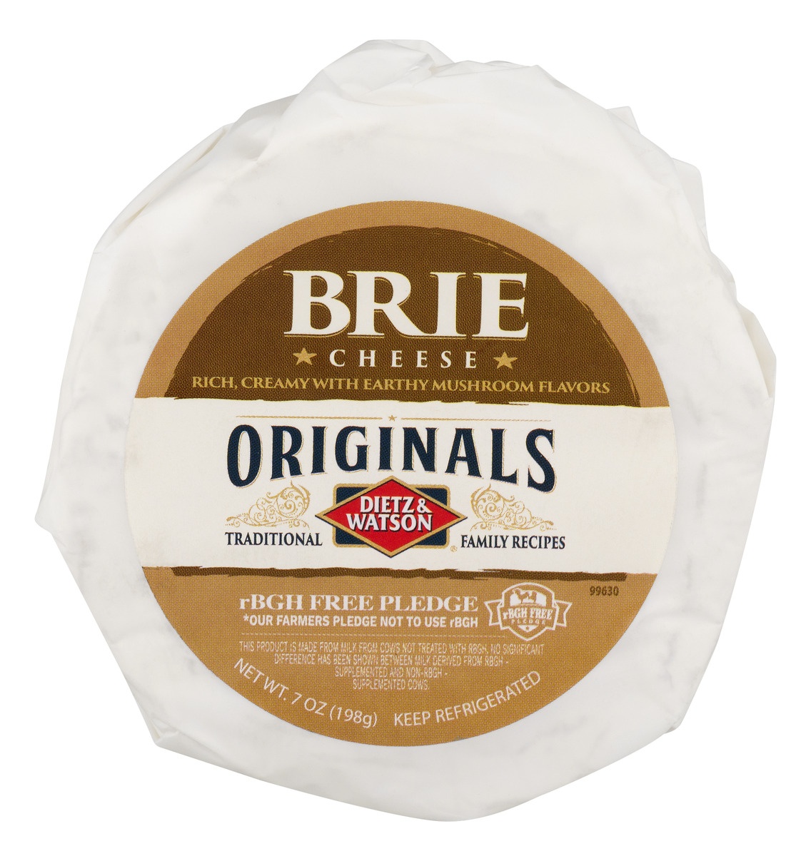 slide 1 of 11, Dietz & Watson Brie Cheese Rounds, 7 oz