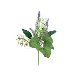 Holiday Home Easter Floral Stem - Purple, 10 in