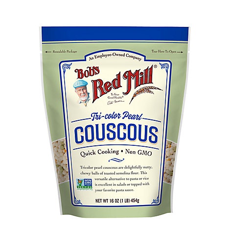 slide 1 of 1, Bobs Red Mill Tricolor Pearl Couscous, 16 oz