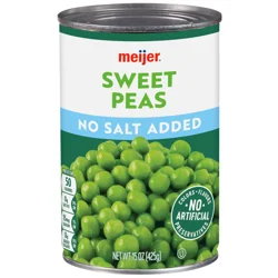 Meijer Canned Sweet Peas - 15 oz