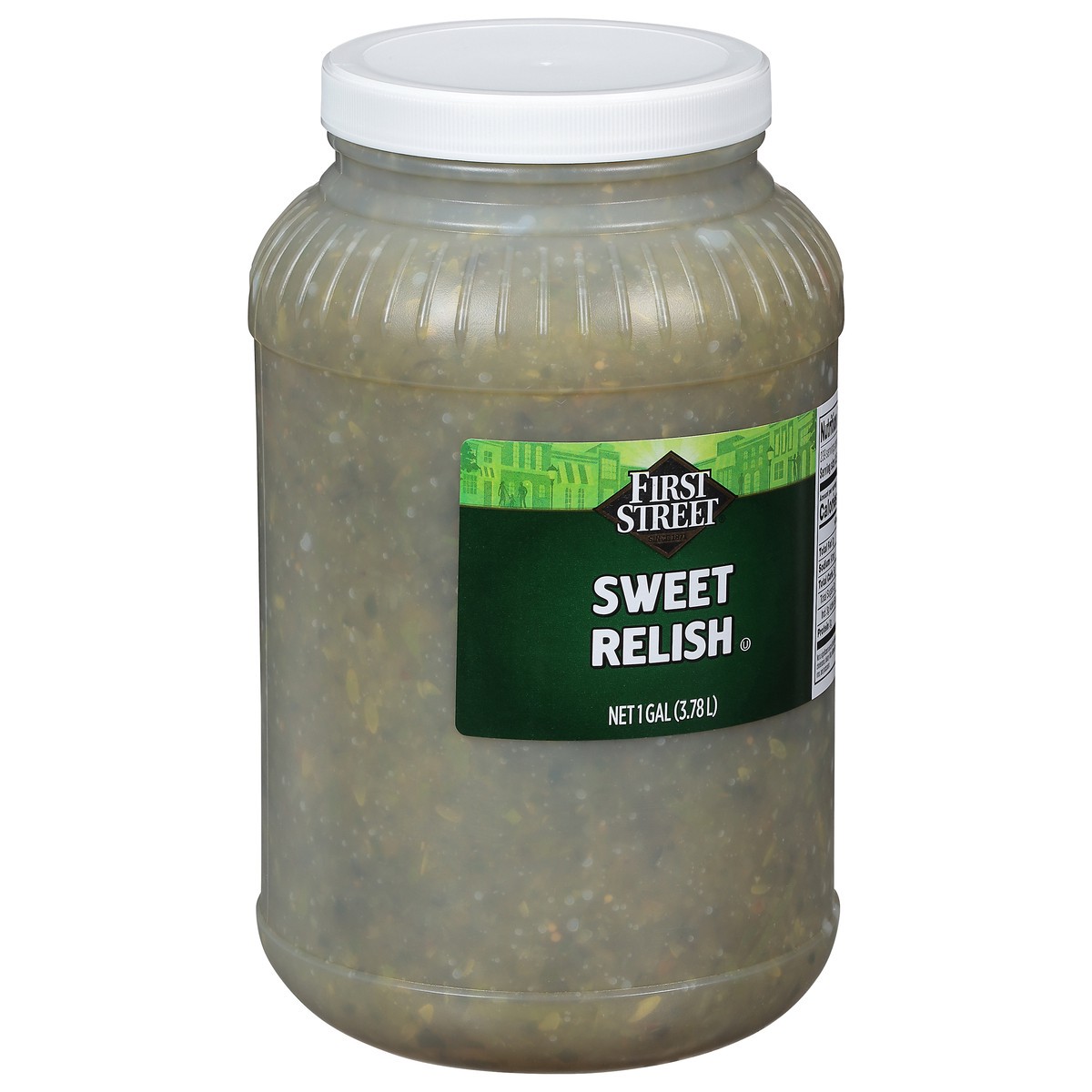 slide 8 of 13, Cb22 First Street Sweet Relish, 1 gal