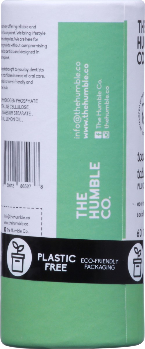 slide 7 of 12, The Humble Co. Fluoride-Free Toothpaste Tablets 60 ea, 60 ct