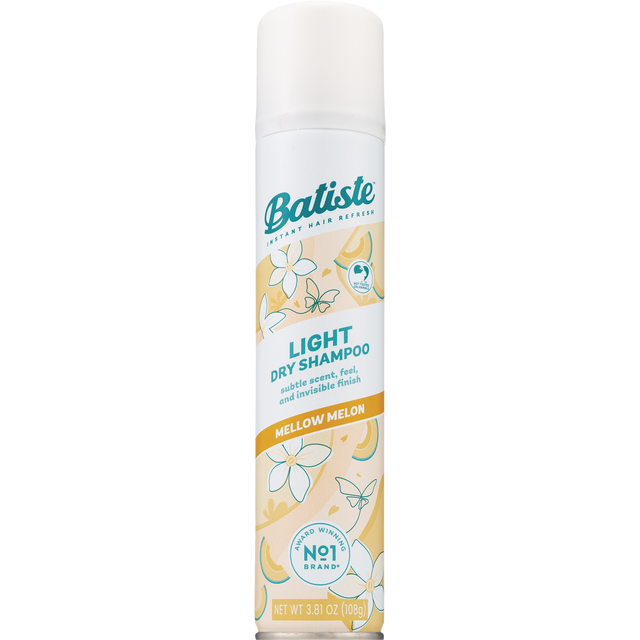 slide 1 of 1, Batiste Light Dry Shampoo, Mellow Melon, 3.81 Oz, 3.81 oz