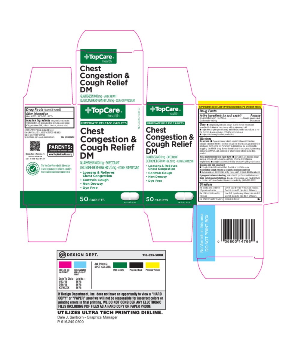 slide 14 of 14, Topcare Relief Caps Congst & Cough, 50 ct