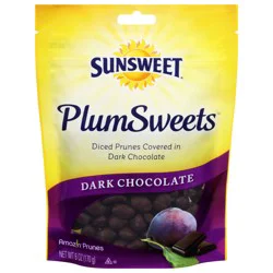 Sunsweet Amazin Prunes Plum Sweets Dark Chocolate Prunes 6 oz