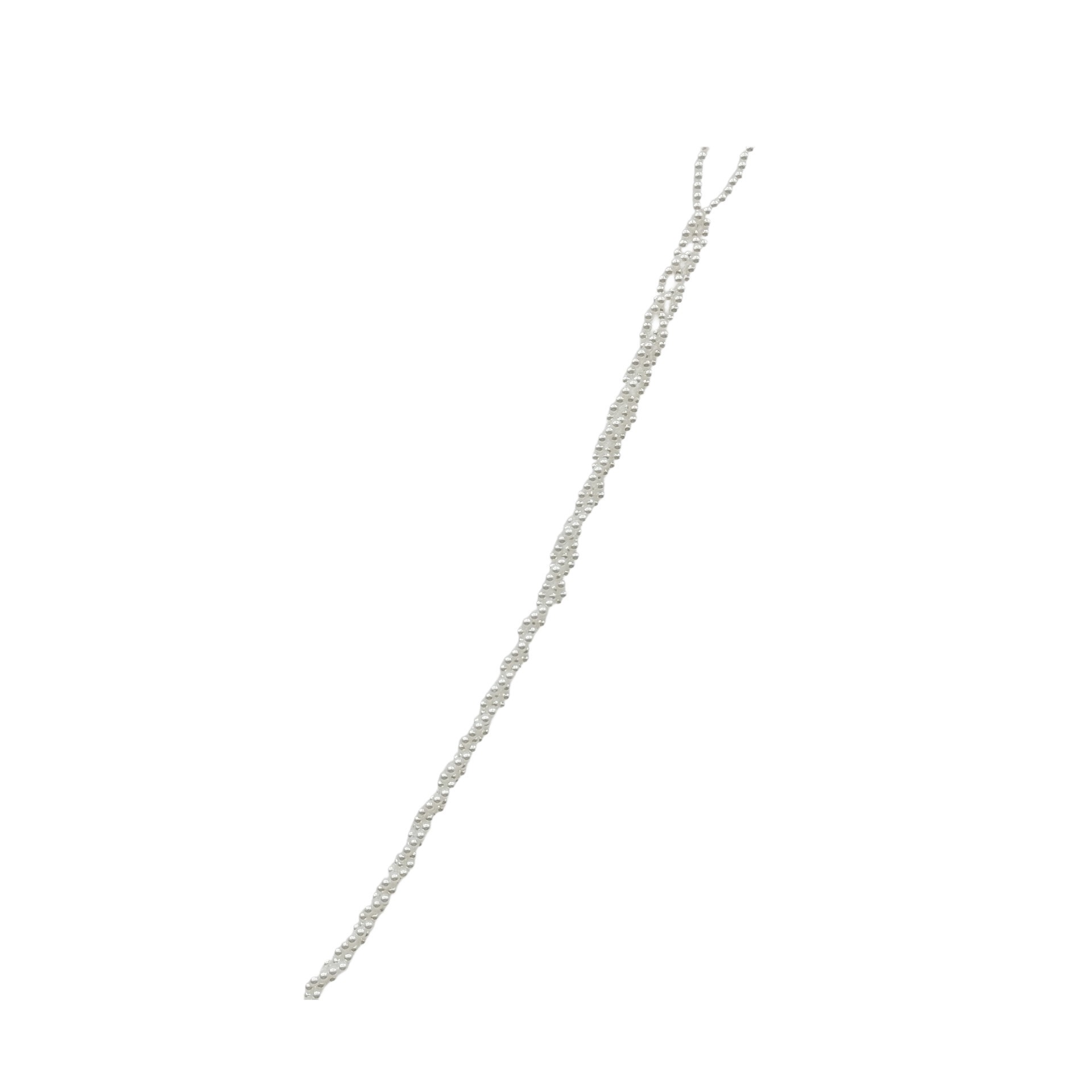 slide 2 of 2, 6ft. Mini Pearl Twist Garland By Ashland, 6 ft