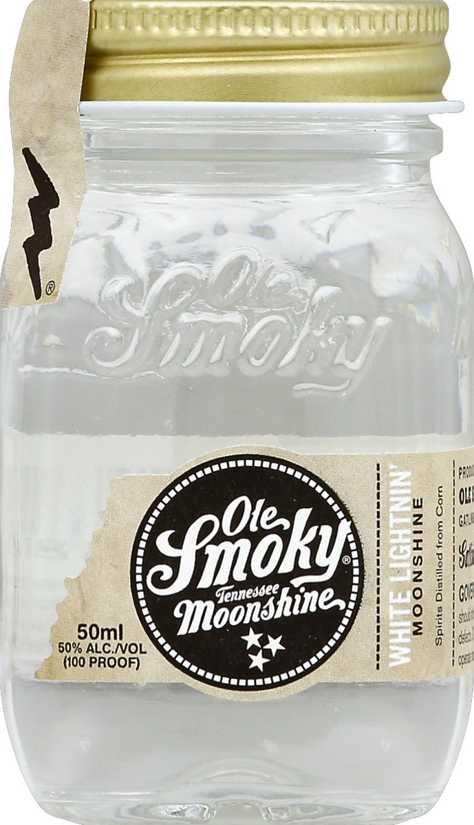 slide 2 of 2, Ole Smoky Ole Smokey White Lightn Moonshine, 1 liter