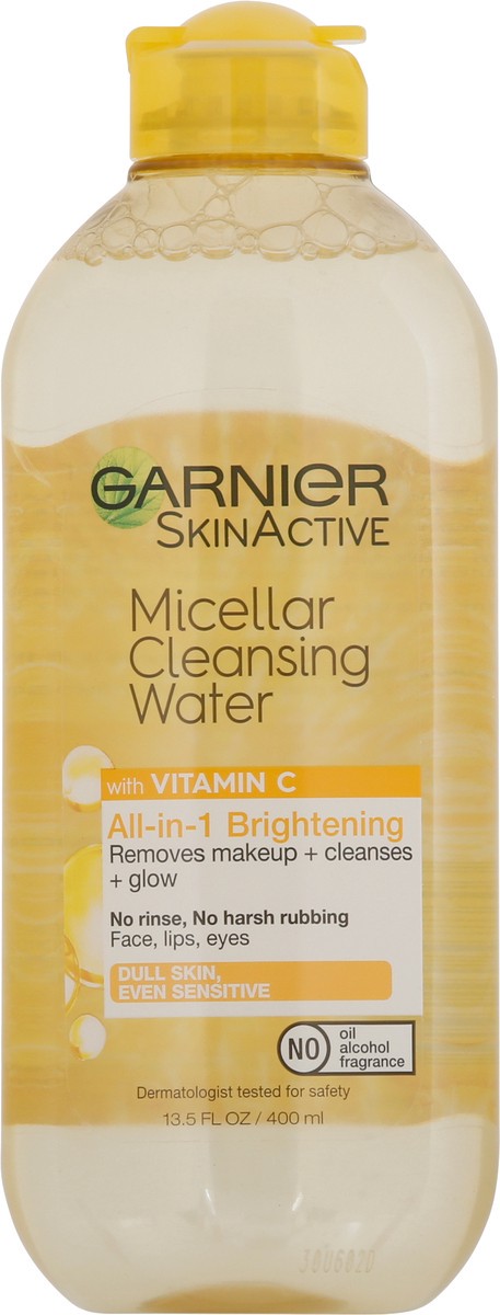 slide 3 of 11, Garnier SkinActive Micellar Vitamin C Cleansing Water to Brighten Skin - 13.5 fl oz, 13.5 fl oz