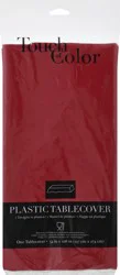 Touch of Color Ici Plastic Tablecloth Rectangle