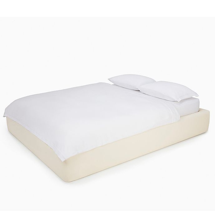 slide 1 of 4, Calvin Klein Modern Cotton Julian Twin Duvet Cover - White, 1 ct