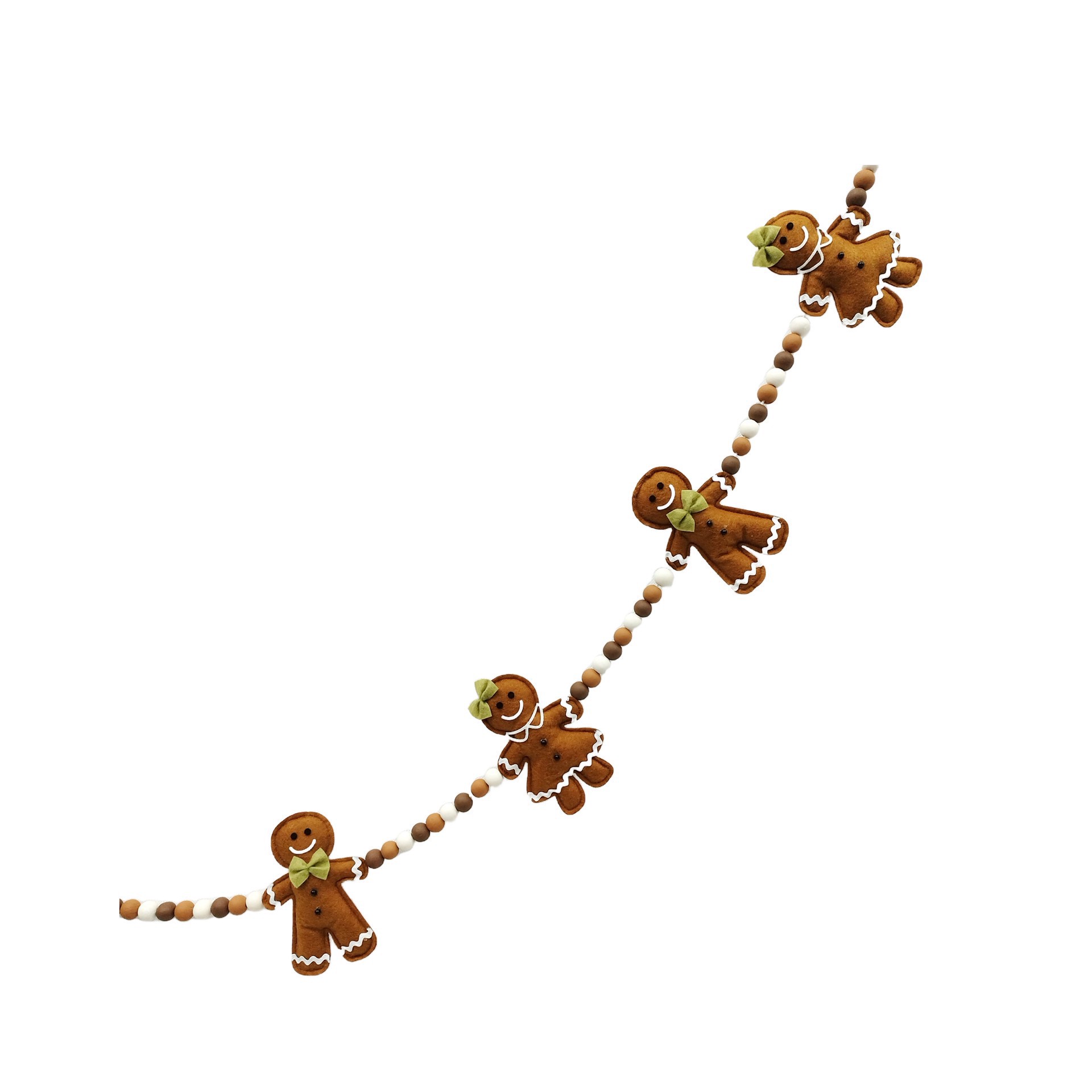 slide 2 of 2, 6ft. Gingerbread Garland By Ashland, 6 ft