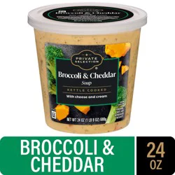 Private Selection Kettle Cooked Broccoli and Cheddar Soup