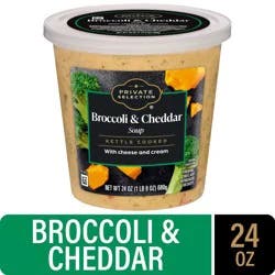 Private Selection Kettle Cooked Broccoli and Cheddar Soup