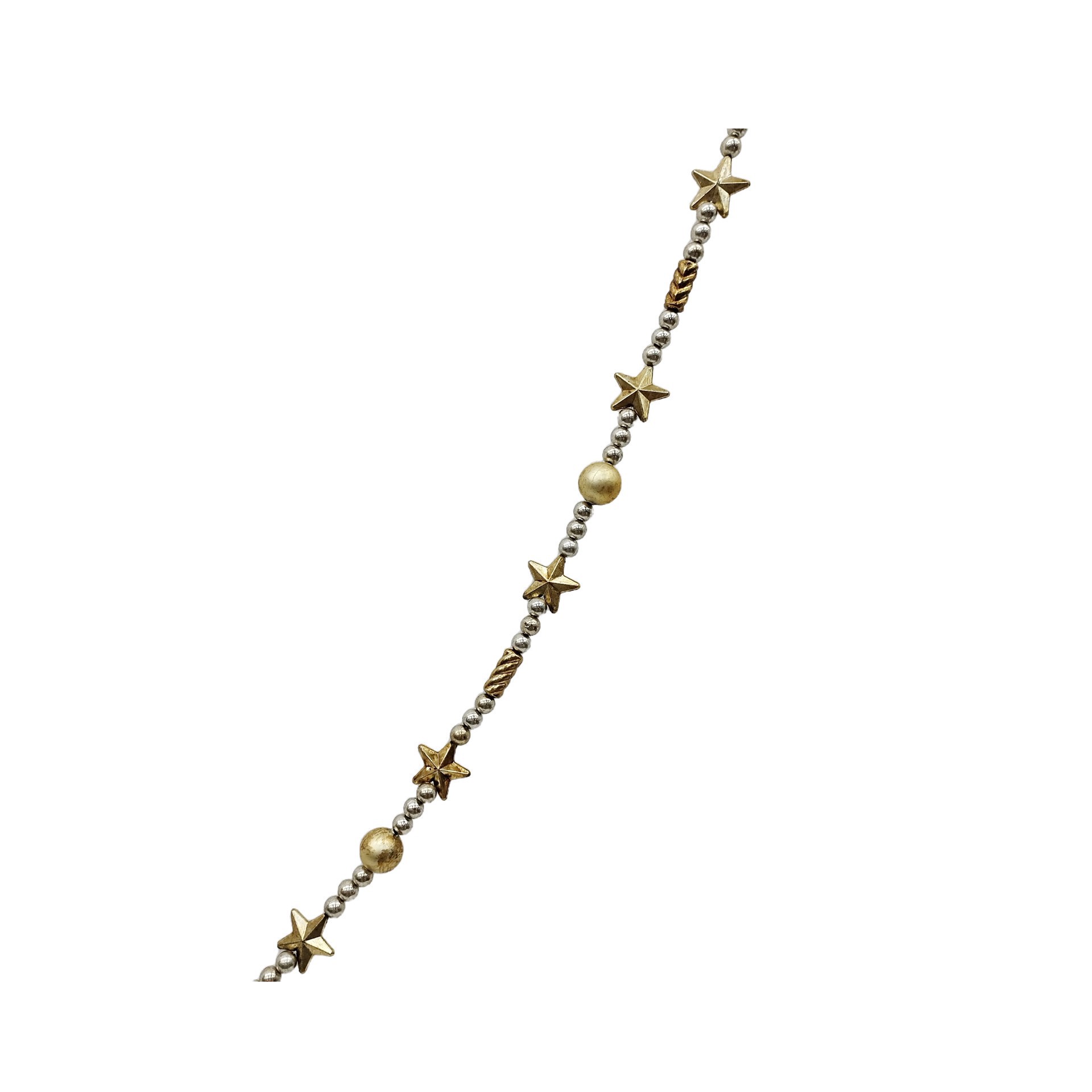 slide 2 of 2, 6ft. Gold Stars & Beads Garland By Ashland, 6 ft