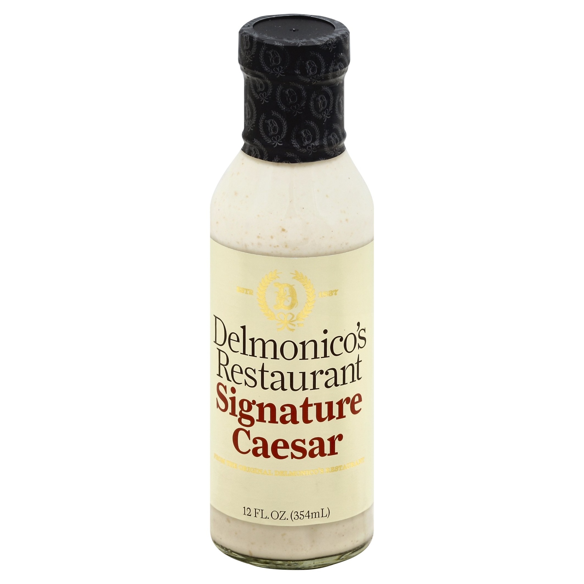 slide 1 of 2, Delmonico's Restaurant Signature Caesar Dressing, 12 oz