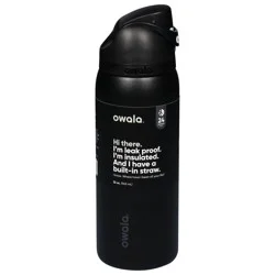 Owala FreeSip Water Bottle - Very Dark, 32 oz