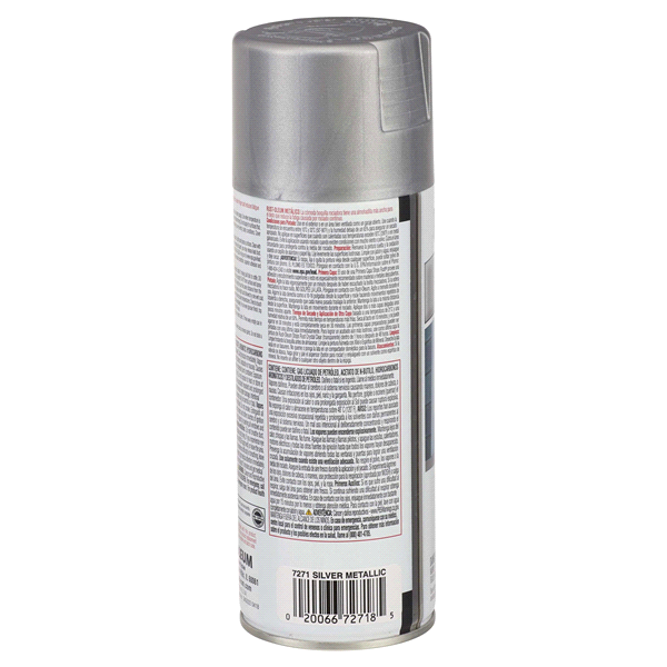 slide 9 of 9, Rust-Oleum Stops Rust Protective Metallic Finish Spray Paint - 7271830, Silver, 11 oz