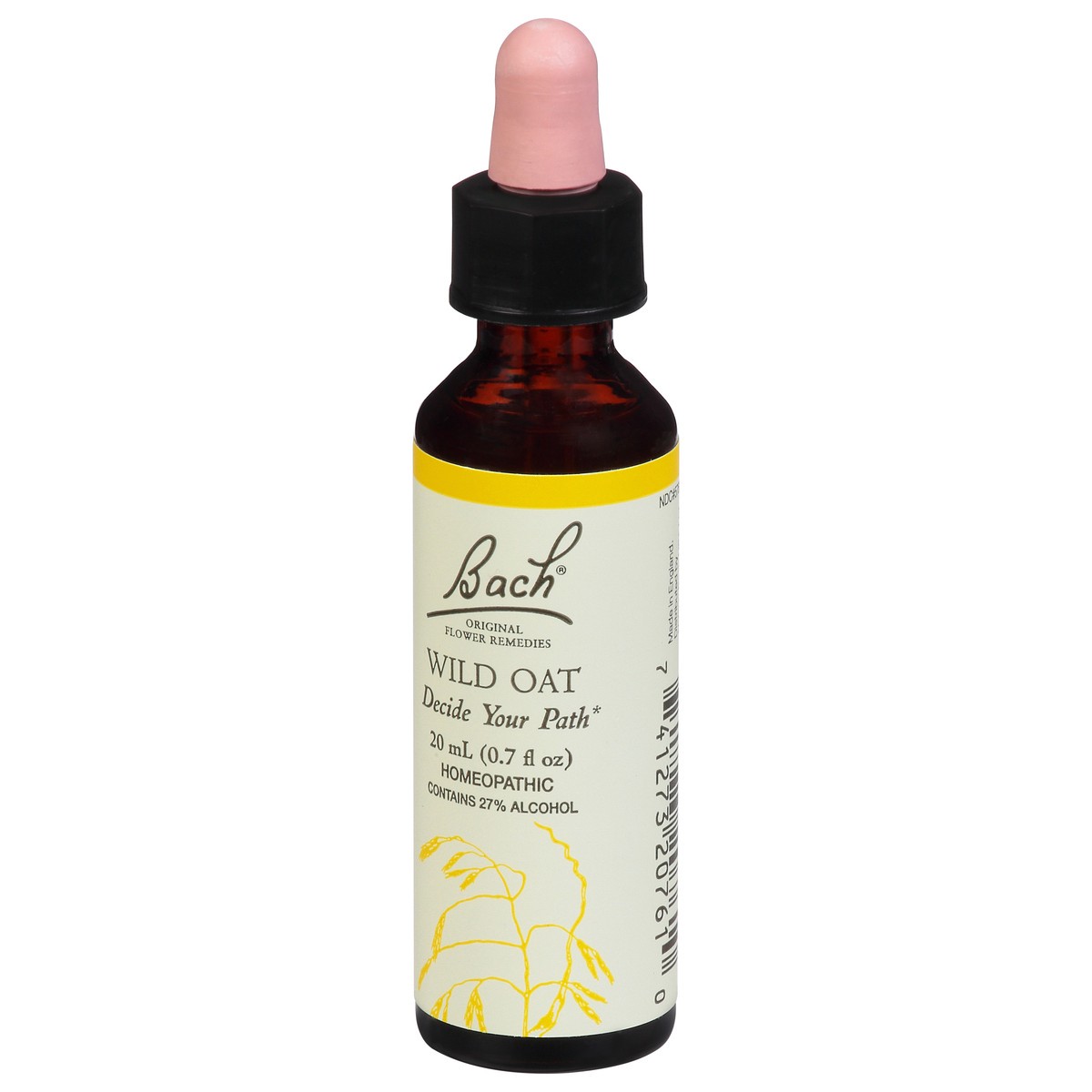 slide 9 of 9, Bach Original Flower Remedies Wild Oat 0.7 fl oz, 0.70 fl oz