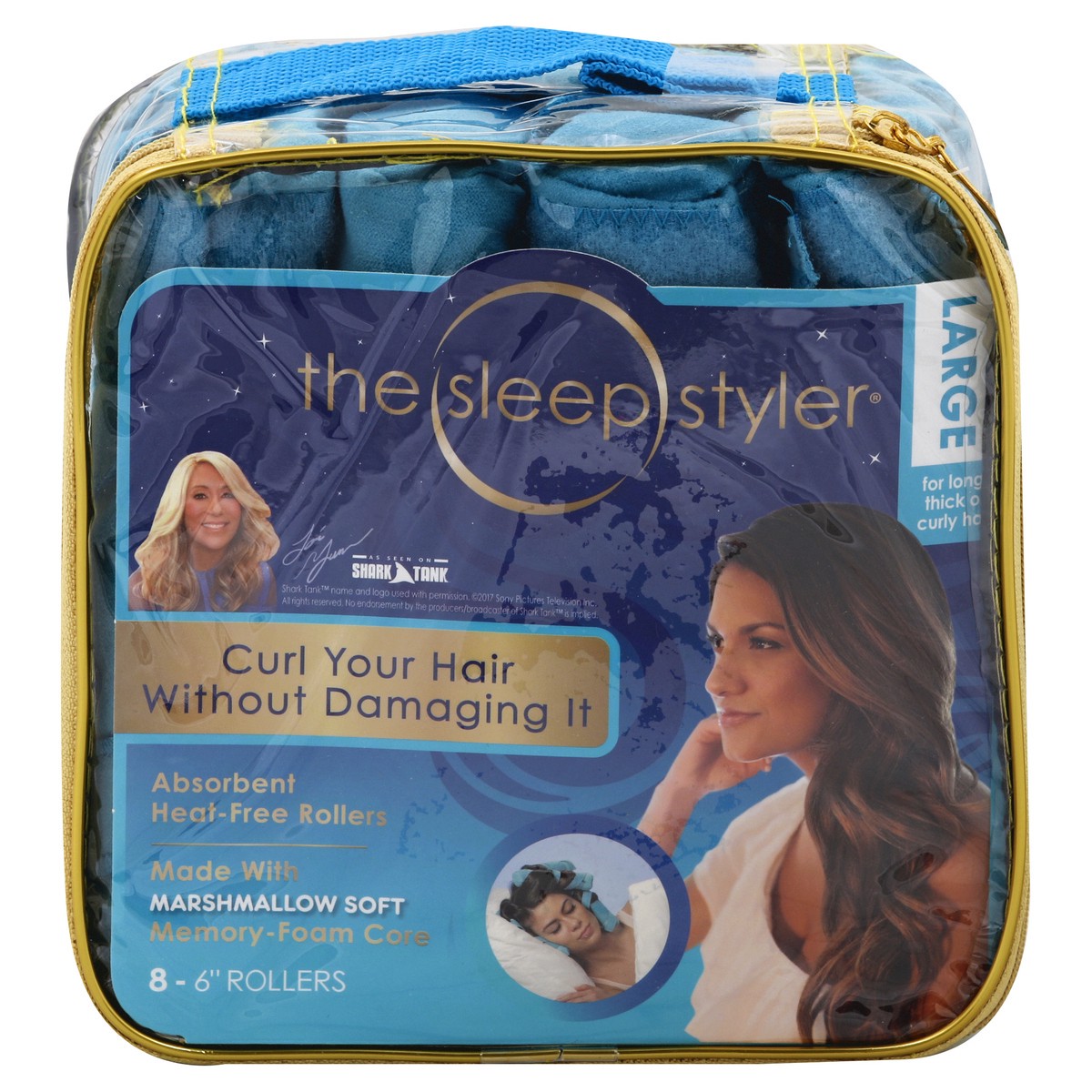 slide 3 of 10, The Sleep Styler Rollers 8 ea, LG