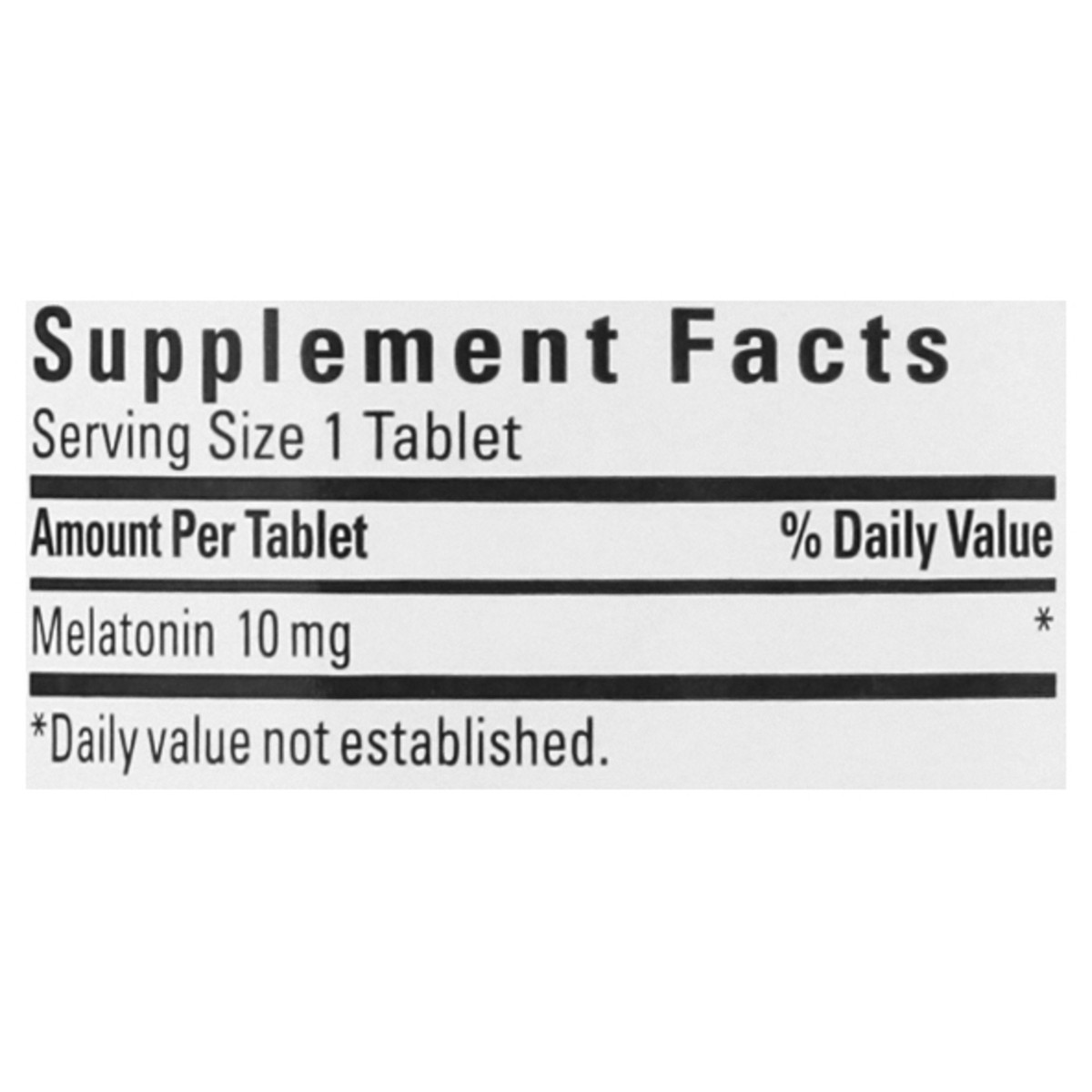 slide 5 of 12, Nature Made Fast Dissolve Melatonin 10mg, Maximum Strength 100% Drug Free Sleep Aid for Adults, 45 Tablets, 45 Day Supply, 45 ct