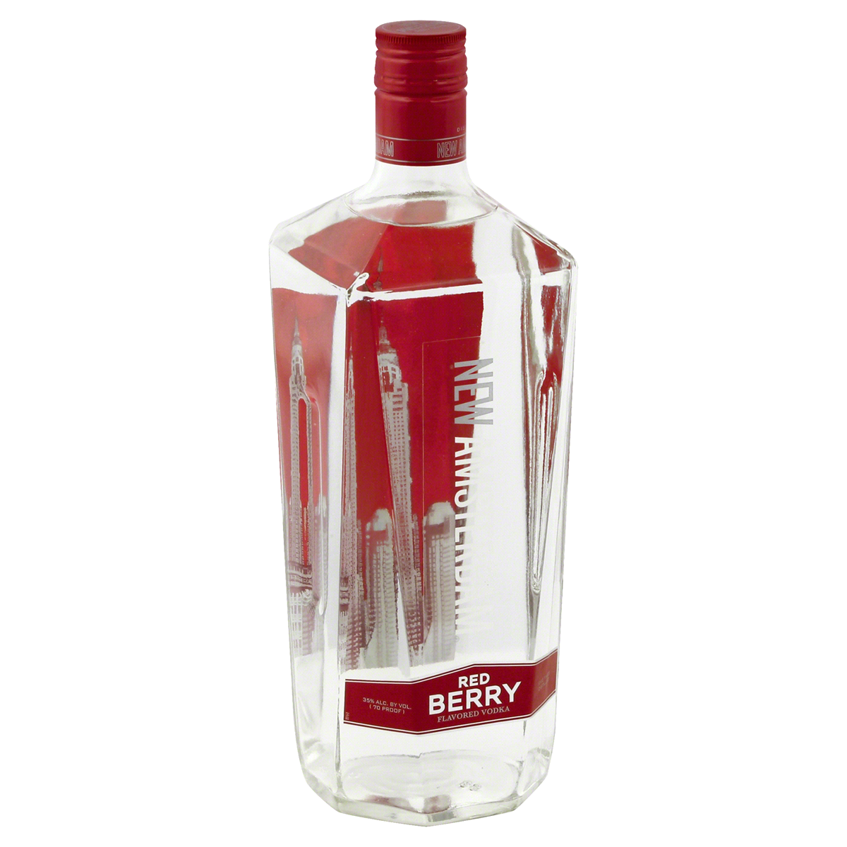 slide 1 of 1, New Amsterdam Red Berry Infused Vodka, 1.75 liter