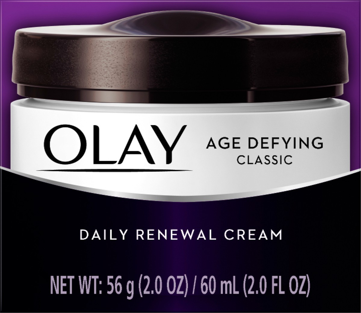 slide 2 of 2, Olay Age Defying Classic Daily Renewal Cream, Face Moisturizer, 2.0 fl oz, 2 oz