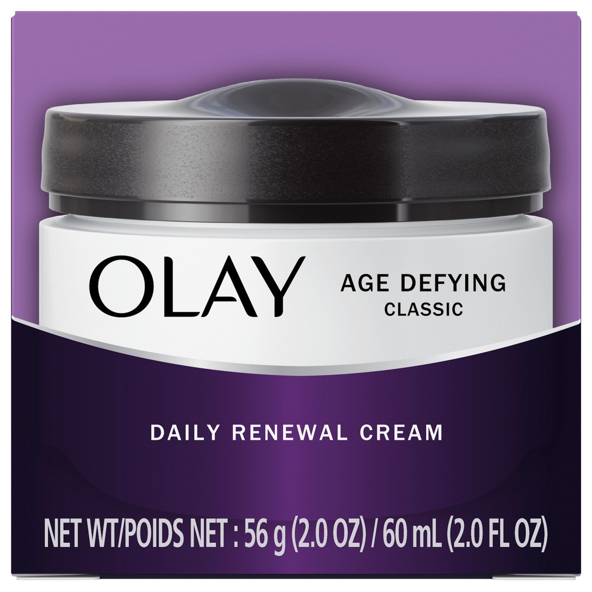 slide 1 of 2, Olay Age Defying Classic Daily Renewal Cream, Face Moisturizer, 2.0 fl oz, 2 oz