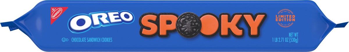 slide 7 of 9, OREO Orange Creme Chocolate Sandwich Cookies, Limited Edition, Halloween Cookies, 18.71 oz, 18.71 oz