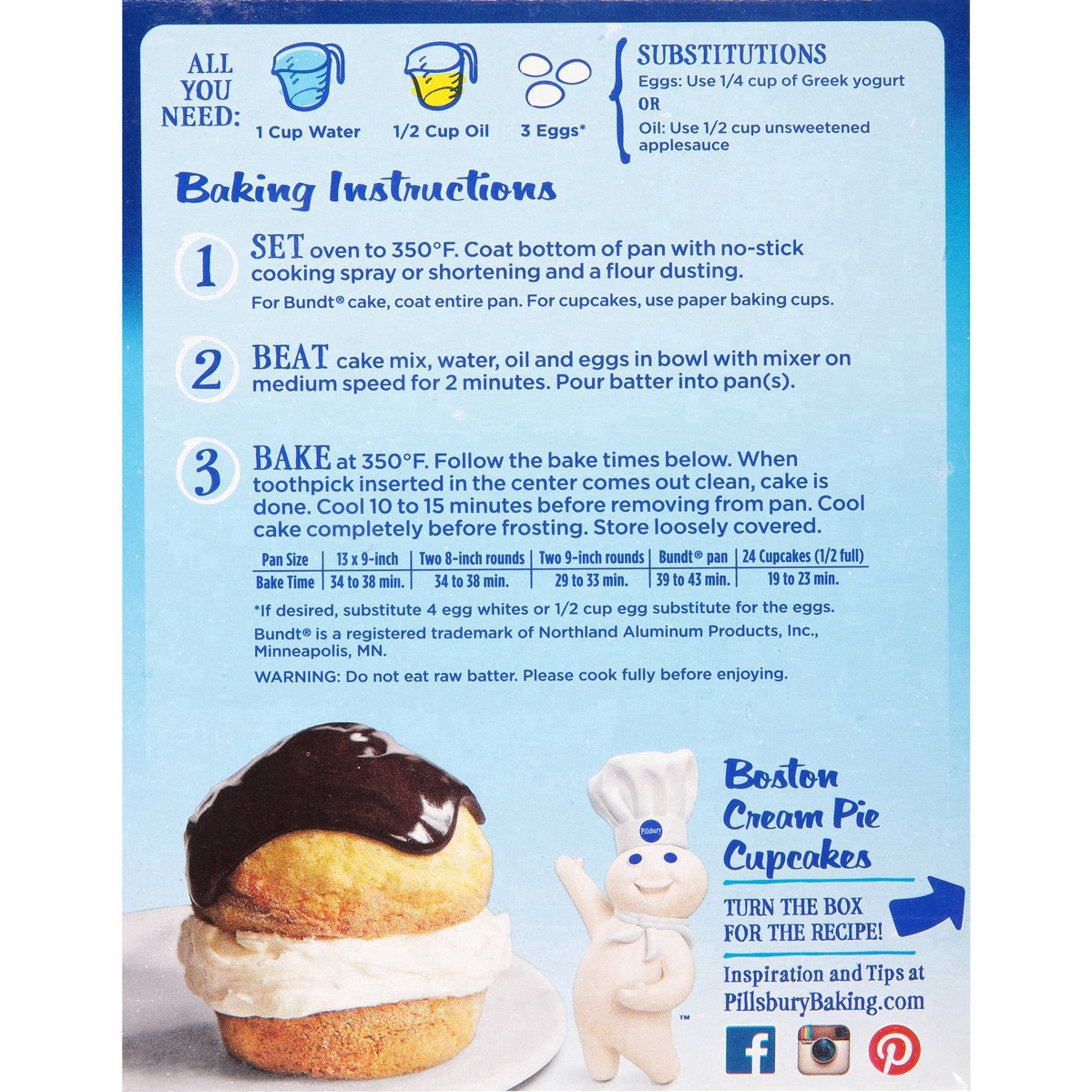 slide 6 of 26, Pillsbury Moist Supreme Classic Yellow Cake Mix - 15.25oz, 15.25 oz