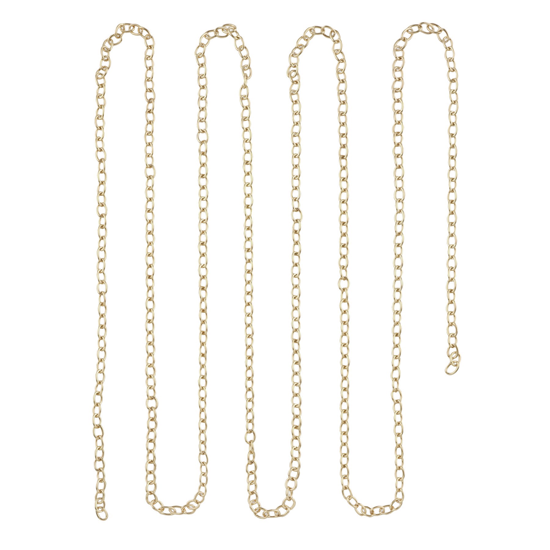 slide 2 of 2, 72" Gold Cable Chain By Bead Landing, 72 in