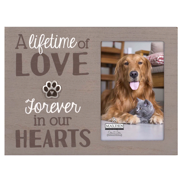 slide 1 of 1, Malden Pet Memorial 4X6 Photo Frame, 1 ct