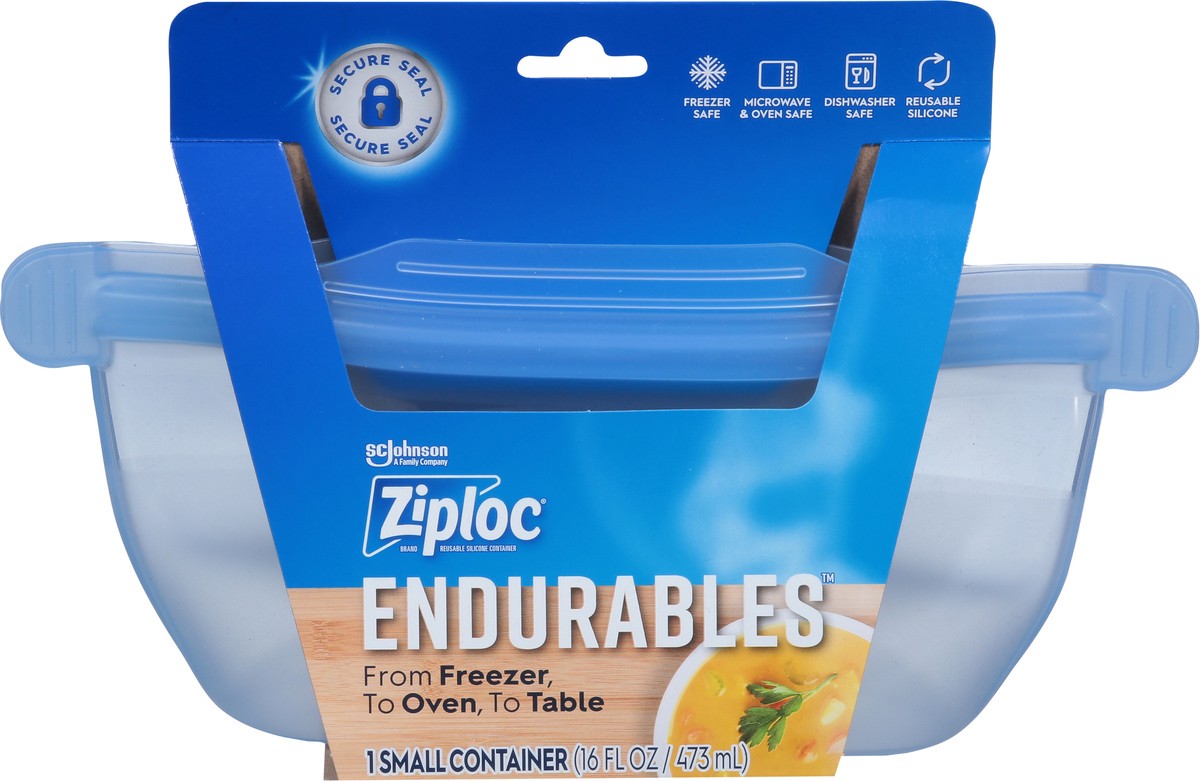 slide 3 of 9, Ziploc Endurables, Small Container, 2 cups, 16 oz
