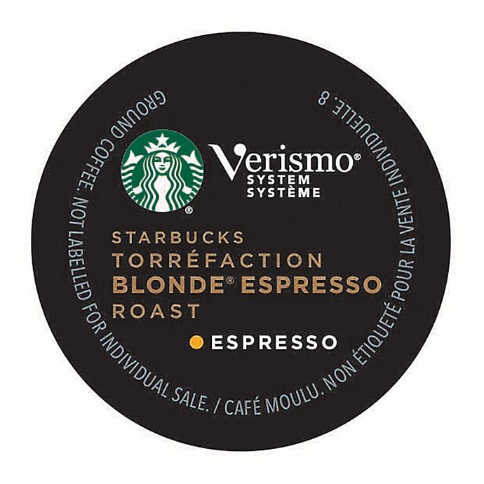 slide 1 of 4, Starbucks Verismo Blonde Espresso Roast Espresso Pods, 12 ct