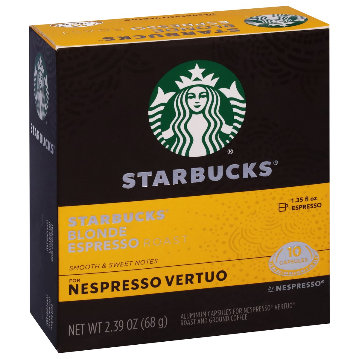 slide 8 of 13, Starbucks by Nespresso Vertuo Line Blonde Espresso 10 ct, 10 ct