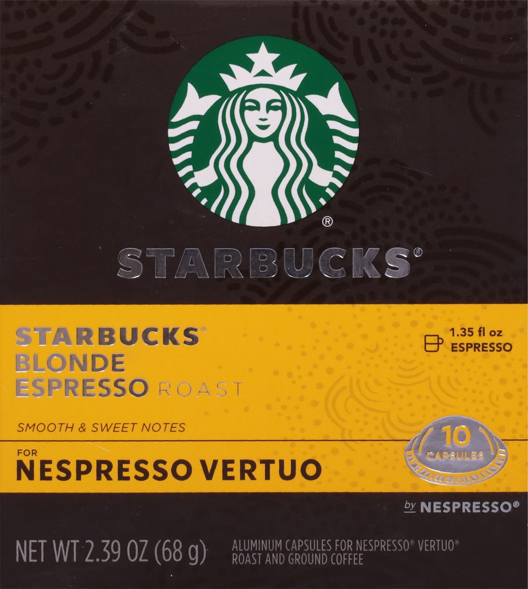 slide 7 of 13, Starbucks by Nespresso Vertuo Line Blonde Espresso 10 ct, 10 ct