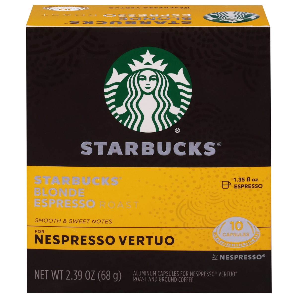 slide 5 of 13, Starbucks by Nespresso Vertuo Line Blonde Espresso 10 ct, 10 ct