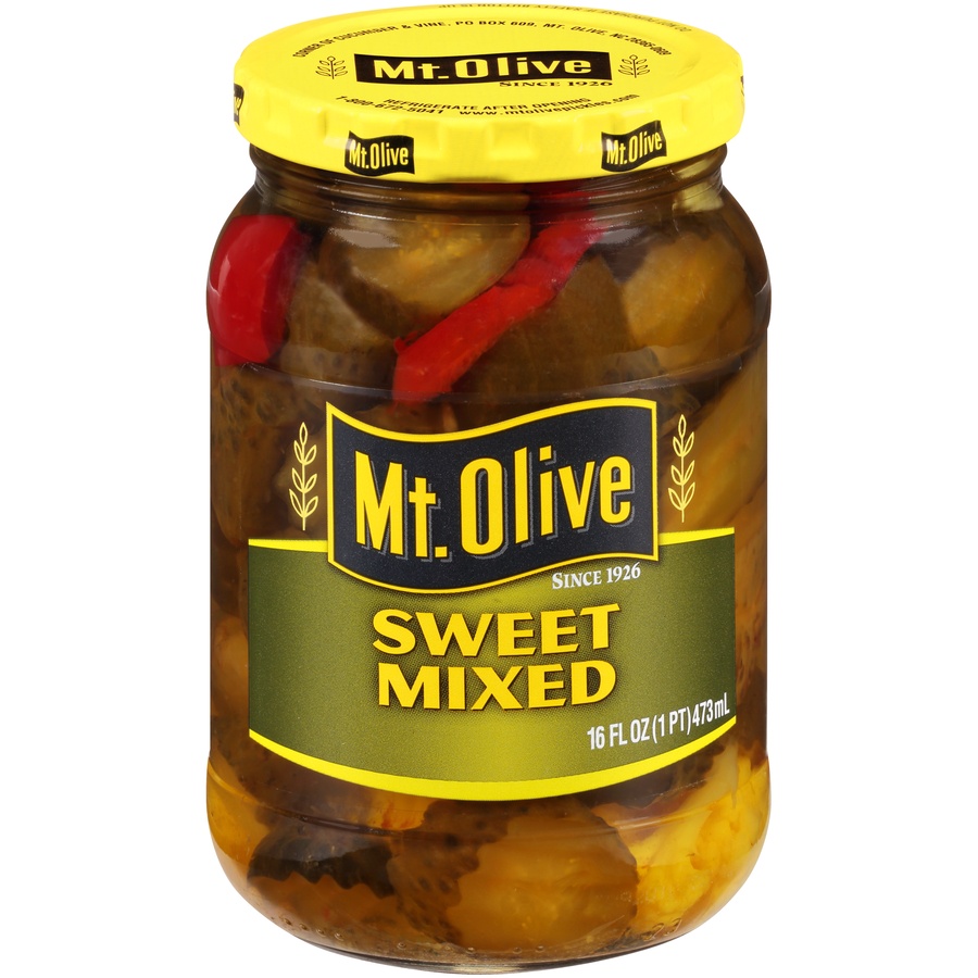 Mt. Olive Sweet Mixed Pickles 16 oz | Shipt