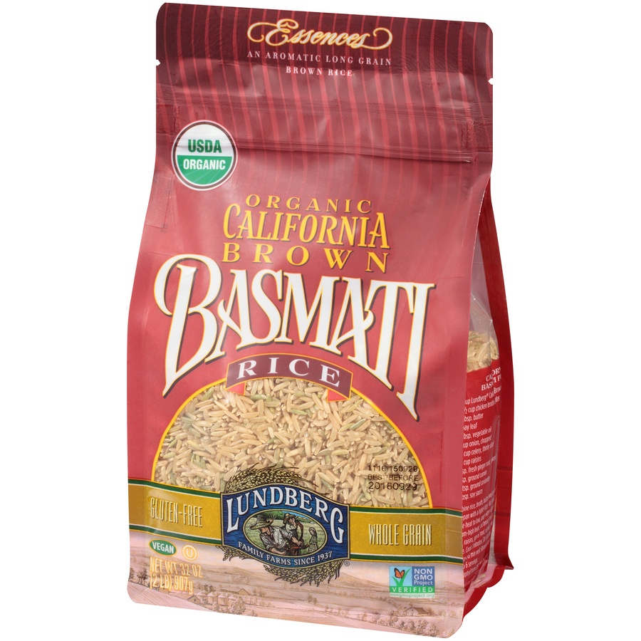 Lundberg Organic Brown Basmati Rice 32 oz Shipt