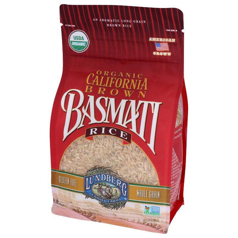 slide 3 of 4, Lundberg Organic Brown Basmati Rice, 2 lb