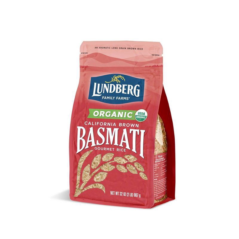 slide 1 of 4, Lundberg Organic Brown Basmati Rice, 2 lb