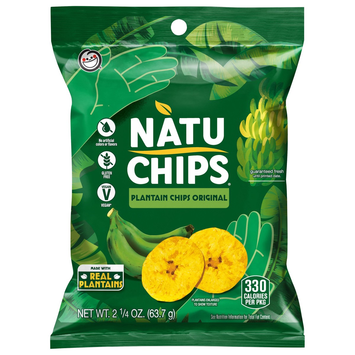 slide 1 of 6, Natuchips Plantain Chips Original - 2.25 oz, 2.25 oz