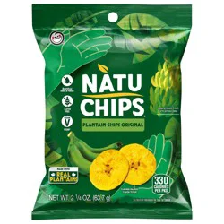 Natuchips Plantain Chips Original - 2.25 oz